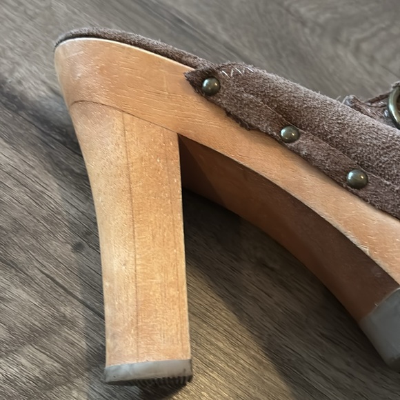 Steve Madden Faris heeled clogs size 9 - Picture 4 of 7